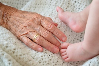 abuelo y nieto