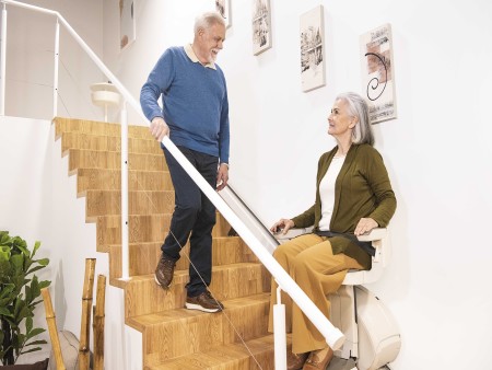 Salvaescaleras S100 para tramos rectos